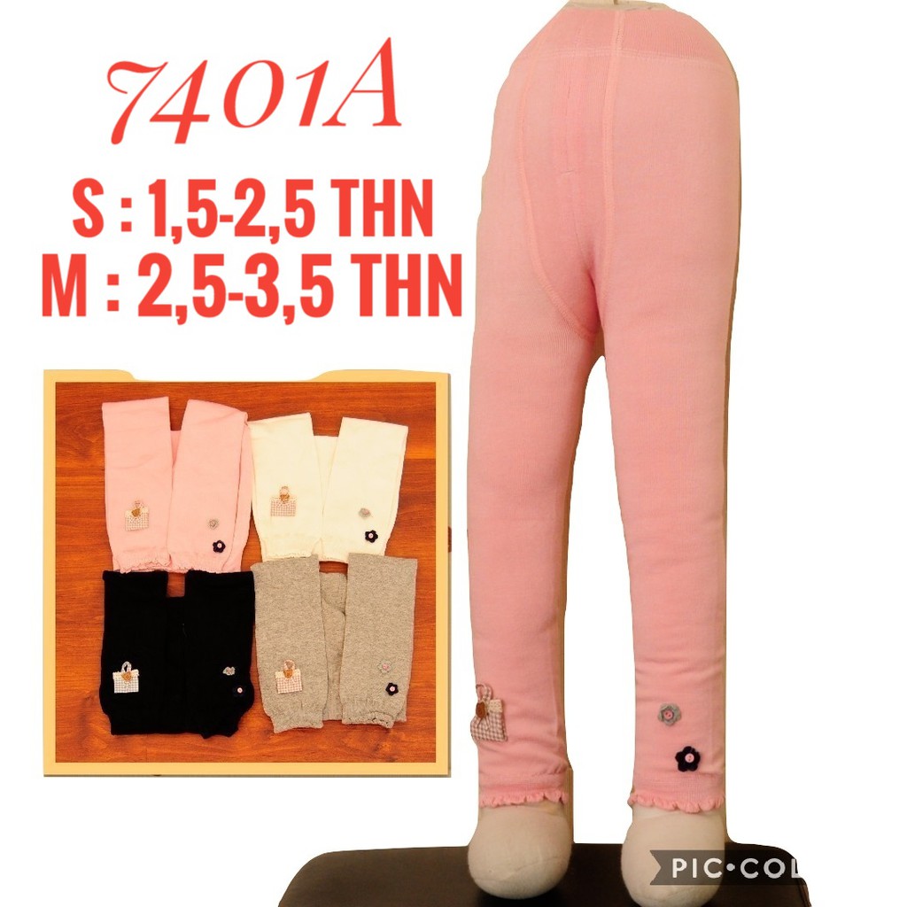 Legging Stocking Baby Anak Import 7401A FS0058 legging balet tari dance