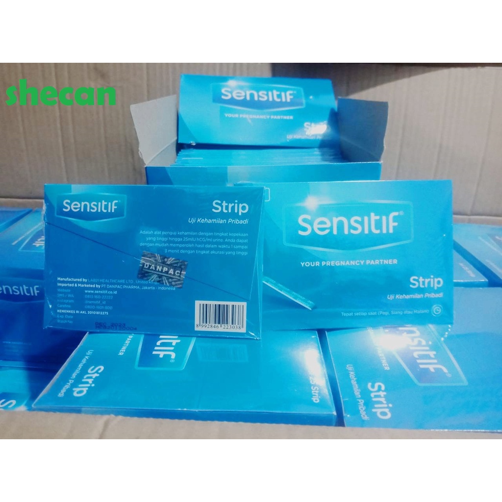 Testpack Sensitif Strip – 1 Pcs – Alat Uji Kehamilan