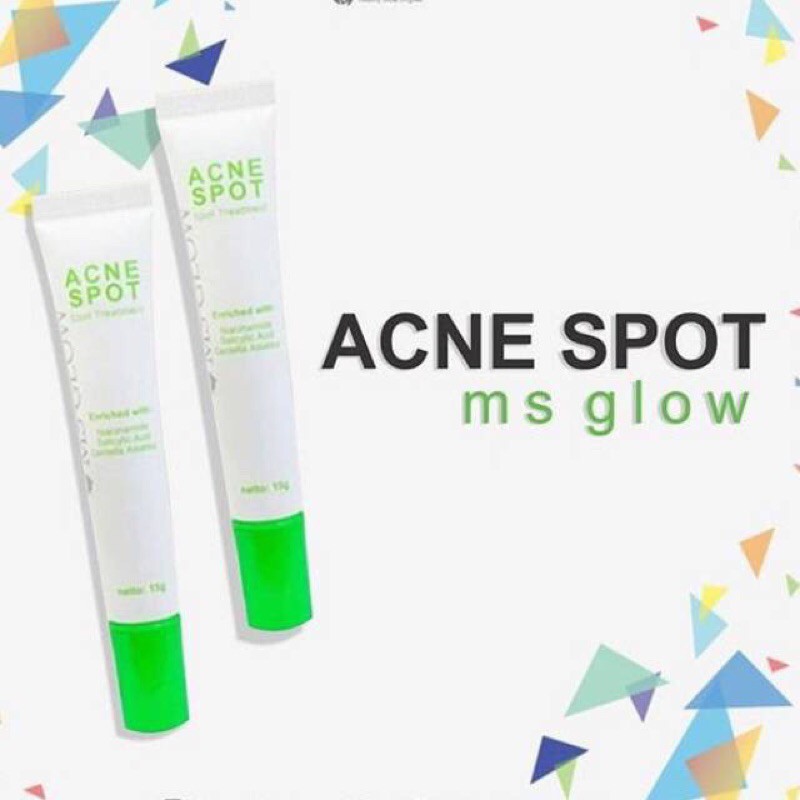 MS GLOW ACNE SPOT - SALEP OBAT JERAWAT