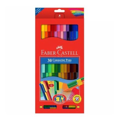 

Faber Castell Connector Pen 30 Colors Spidol Warna