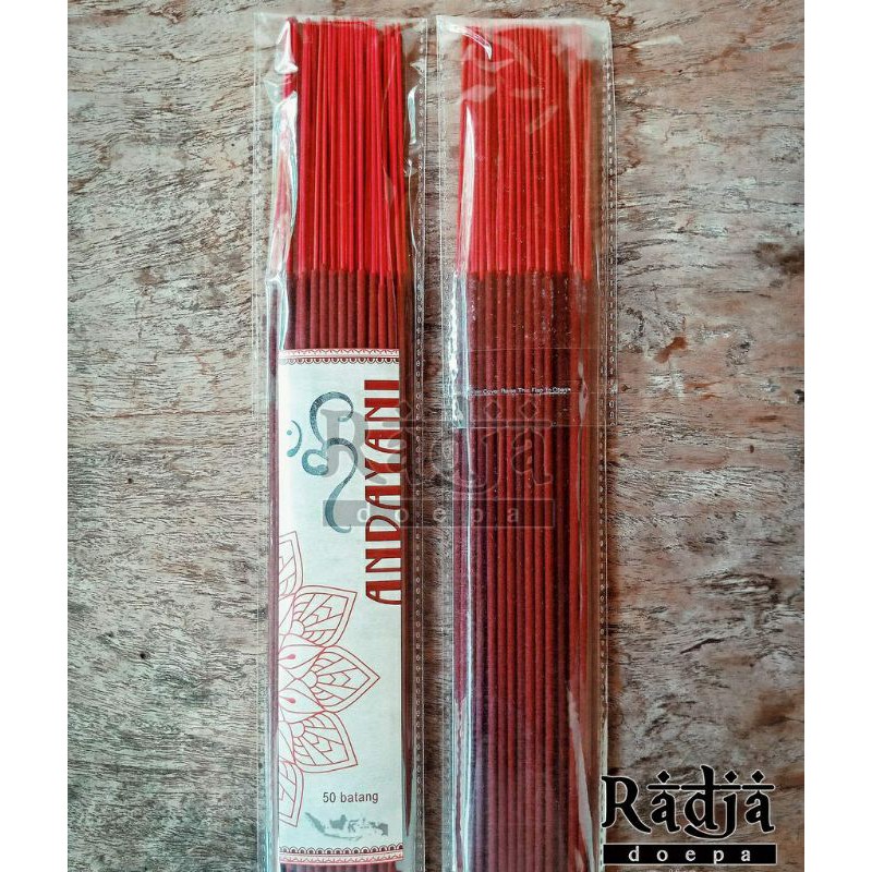 Dupa Hio Relaksasi ANDAYANI (Opium Strawberry) 1 jam 50 batang Wangi