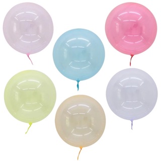 BALON PVC TRANSPARAN  BERWARNA  Shopee Indonesia