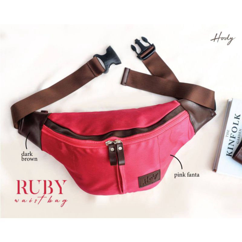Ruby Waist Bag by Hody Best seller Tas cowok Tas Cewek