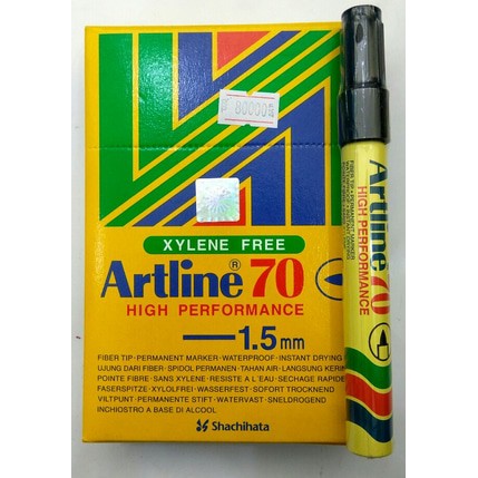 

Spidol Permanent Hitam Artline 70 High Performance