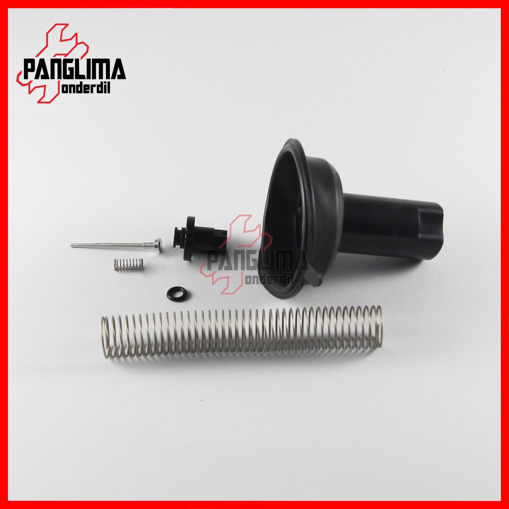Vakum Karburator Set Mio Sporty-Smile-Soul &amp; Fino Lama-Karbu-Carbu Vacum Carburator Assy-Set Karet-Jarum-Per Skep-Sekep