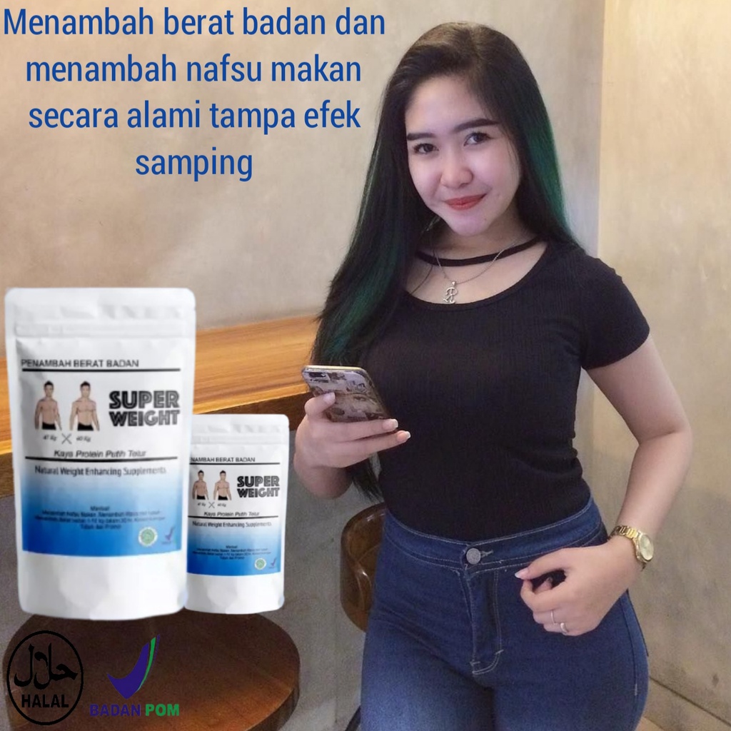 Original Smart Weight - Suplemen Penggemuk Badan Alami Herbal Permanen Ampuh Untuk Balita Remaja Dew