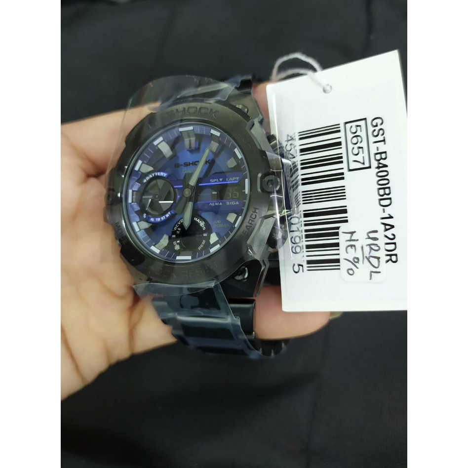 Jam Tangan Pria G-SHOCK GST-B400BD-1A2DR Original