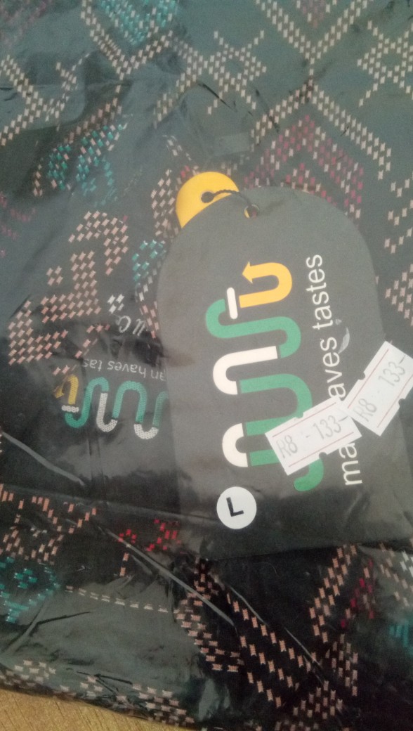 [ready Big Size] Babedo Kemeja Batik Pria Slim Fit Motif Songket Minang Premium Lengan Pendek