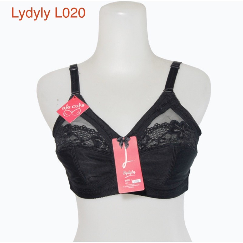 BH / Bra Brukat BIG CUP LYDYLY L020 Tanpa Kawat dan tanpa Busa