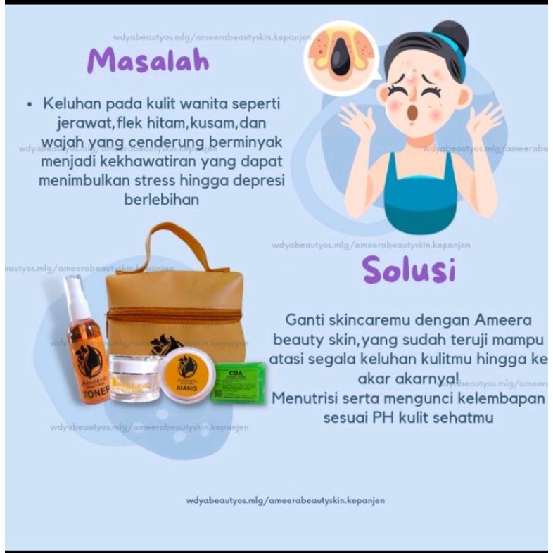 Cream ameera beauty skin | Ameera beauty skin  | mega maulida