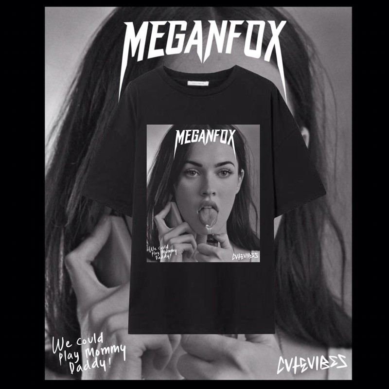 MEGAN FOX OVERSIZE T-SHIRT