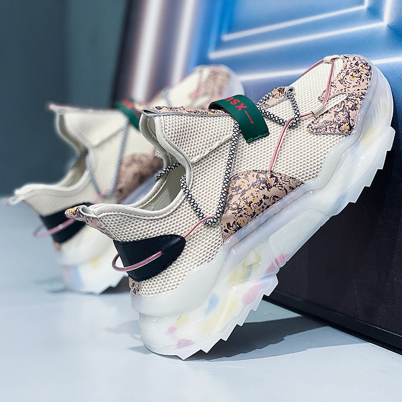 Sepatu Pria Sepatu Pria Sepatu Mewah Tenis Sepatu Kasual Pria Sepatu Balap Off Putih Sepatu Kasual F