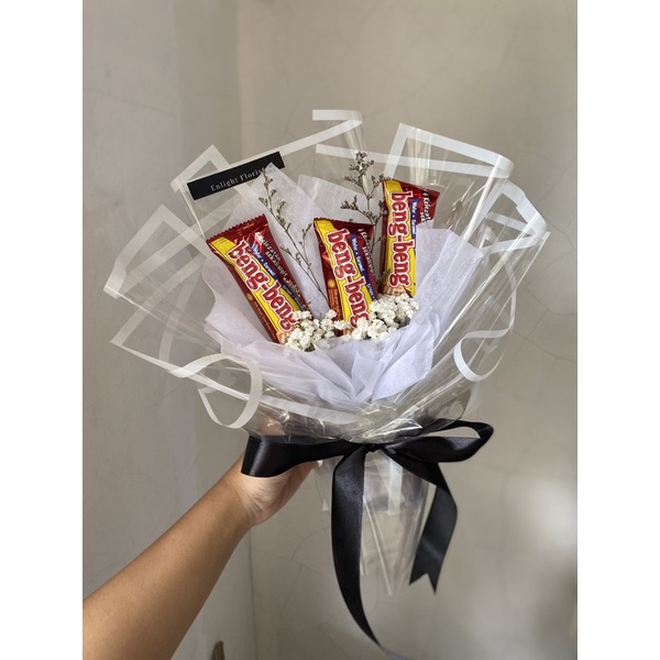 

Buket Coklat Beng Beng Bouquet Coklat Beng Beng isi 3