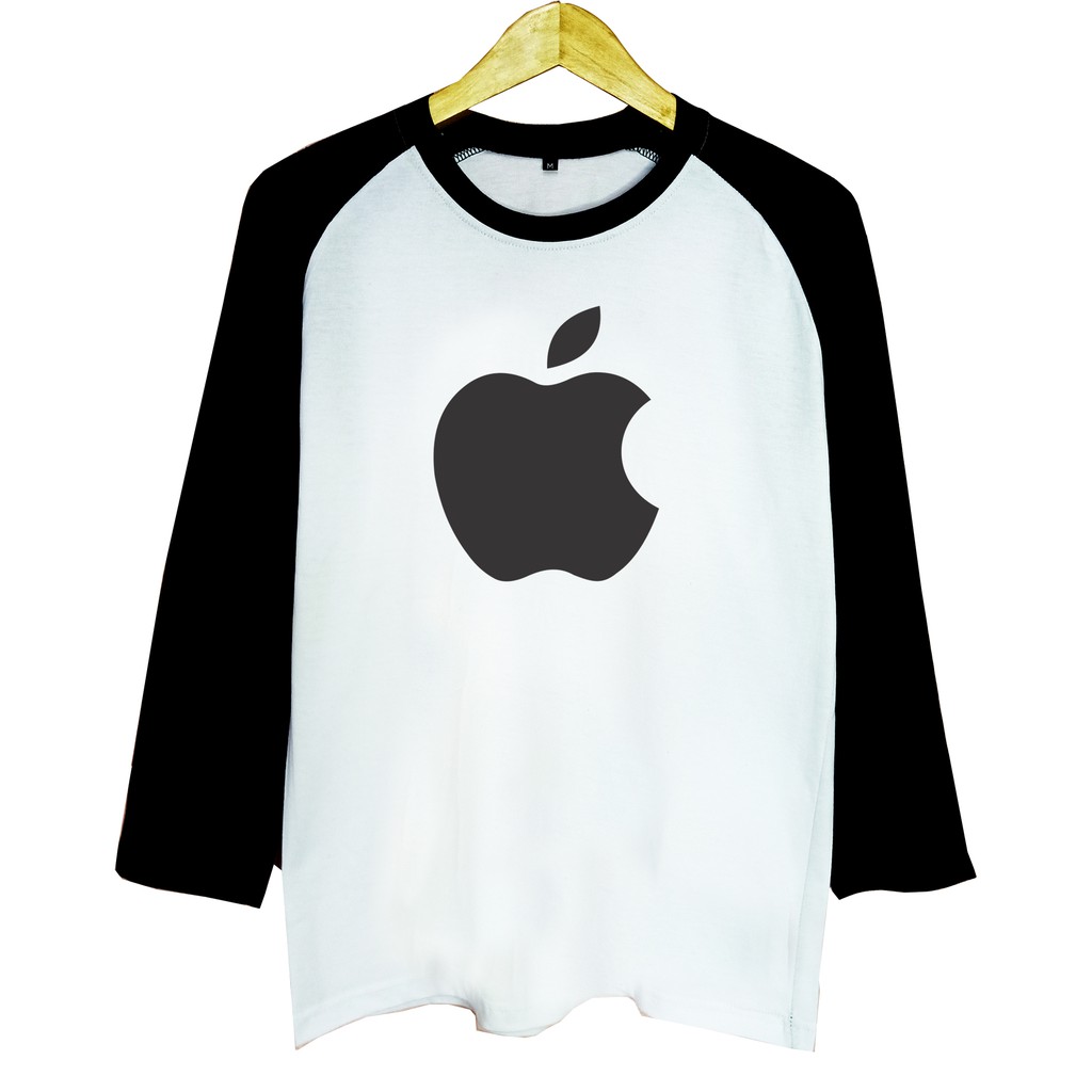 Kaos Raglan Jumbo XXL XL L M Apple