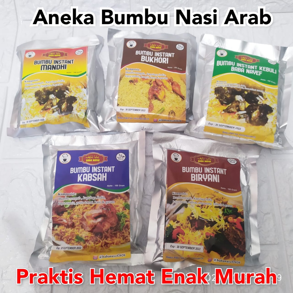 

Aneka Bumbu Nasi Arab