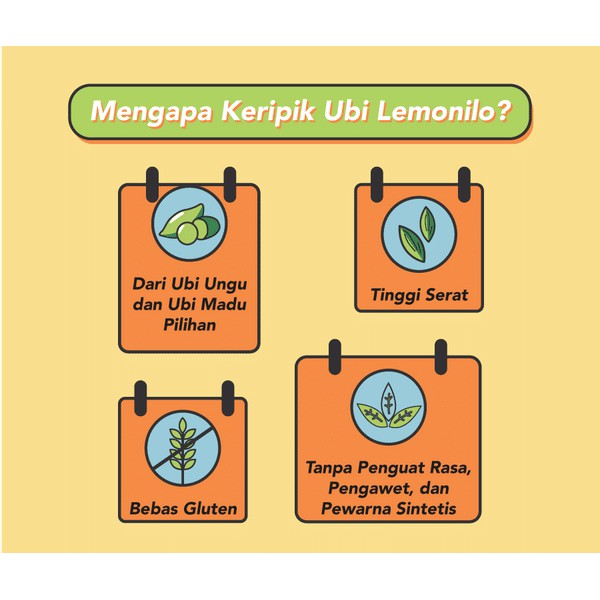 Lemonilo Chimi Keripik Ubi 40 gram / Keripik Chimi Tempe / Ube Chips Rasa Jagung Bakar &amp; Balado / Snack Cemilan Sehat