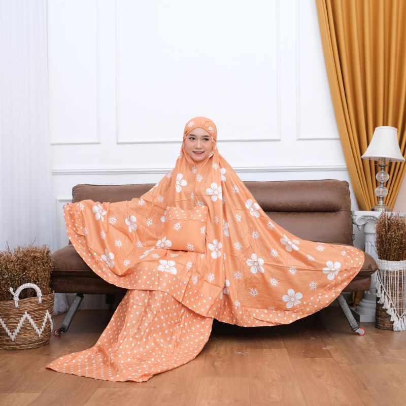 Mukena Dewasa Jumbo Rayon Terbaru Adem