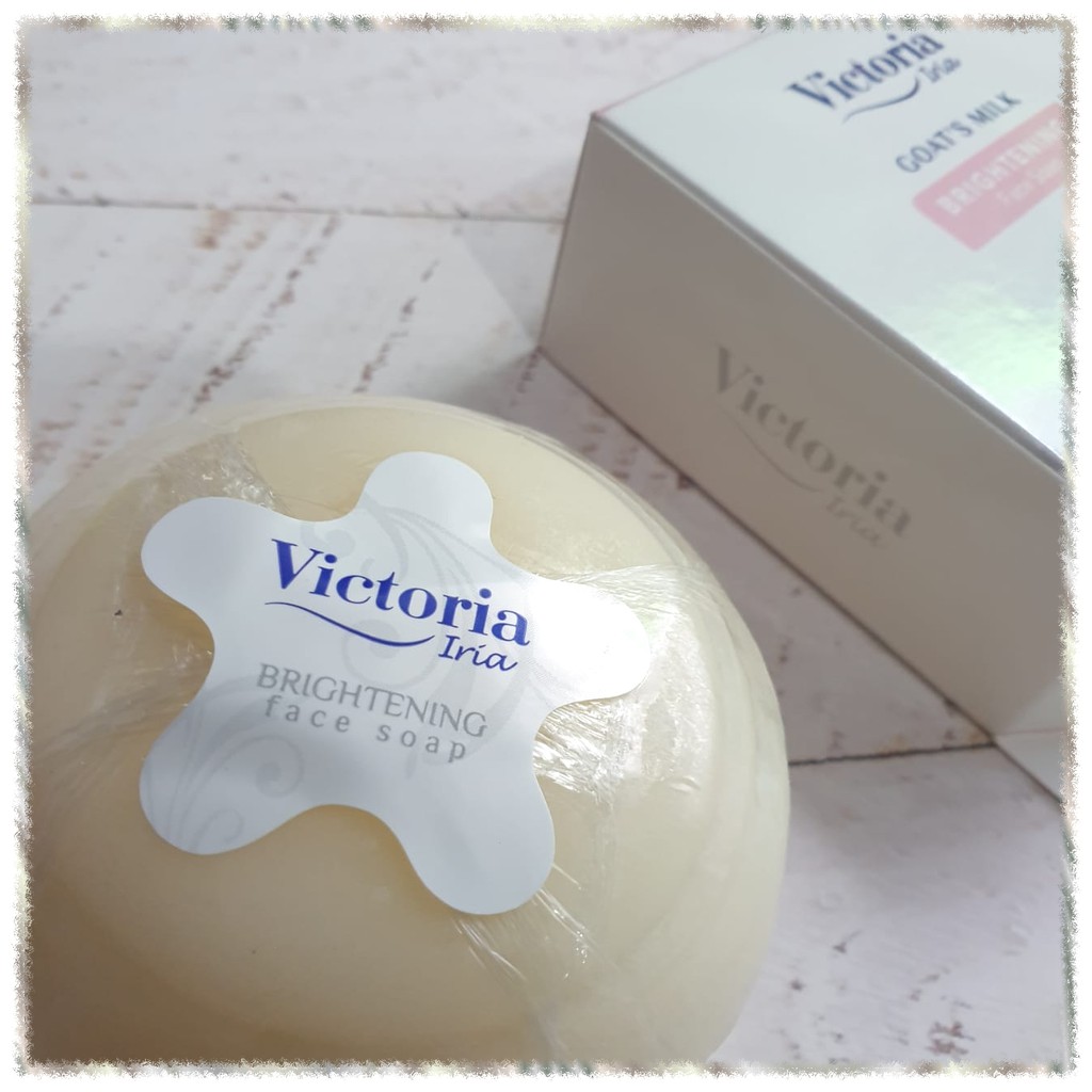 whitening VICTORIA iria goat's milk SABUN PEMUTIH SUSU KAMBING 100gr