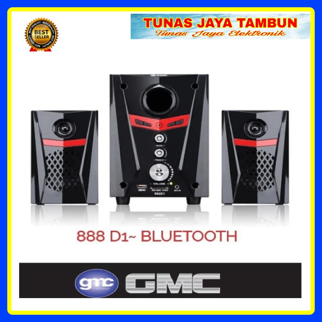 SPEAKER AKTIF BLUETOOTH GMC 888 D1