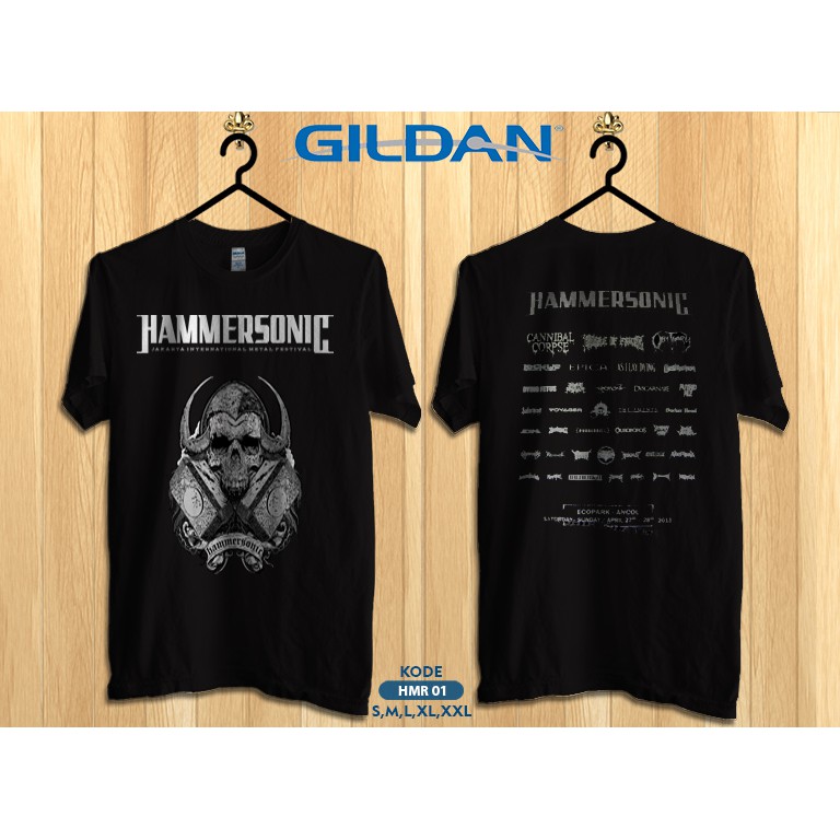 Kaos hammersonic original gildan hmr01