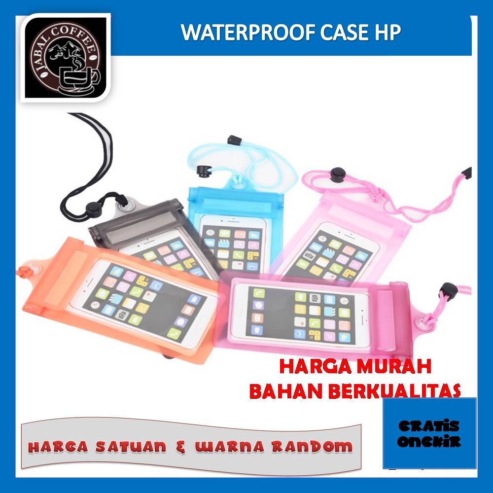 Waterproof Case HP Pouch / Waterproof Case HP / Cover HP Anti Air / Waterproof Handphone 06