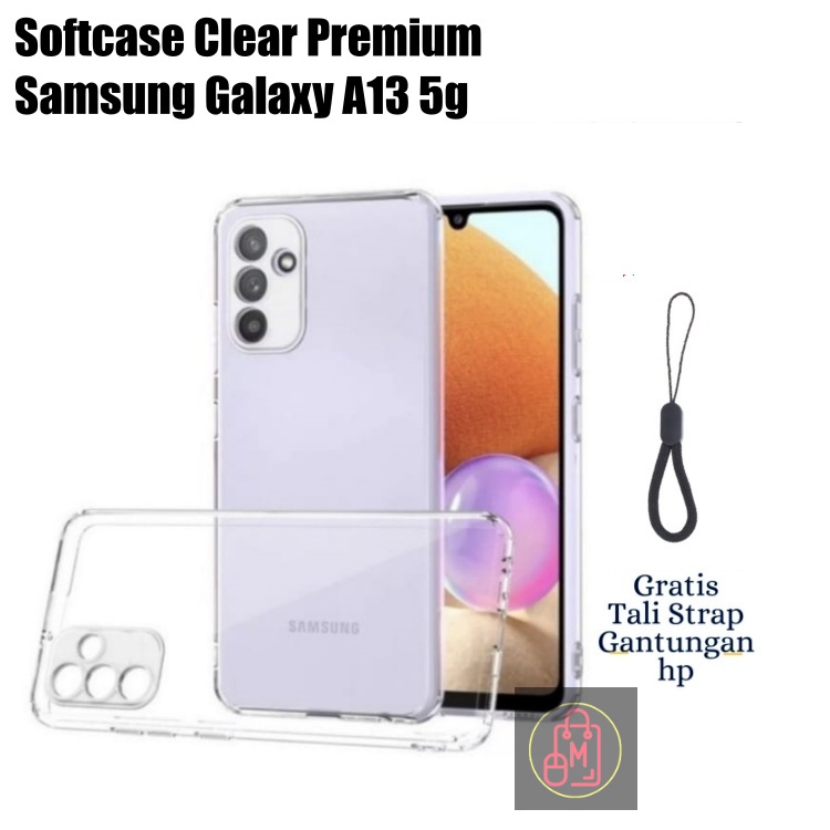 Samsung Galaxy M23 (5g) Silikon Clear Case Premium Untuk Samsung Galaxy M23 (5g)-Softcase Clear Case