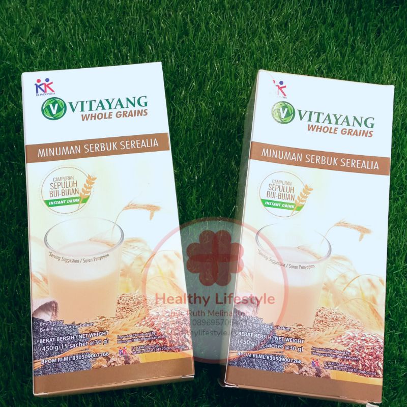

VITAYANG WHOLE GRAINS | SARWPAN SEHAT WHOLEGRAINS | SEREAL SEHAT KAYA SERAT