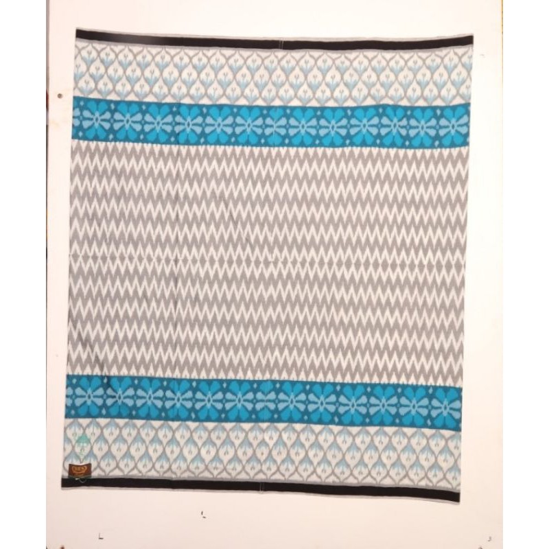 SARUNG BHS GOLD ROYAL IBD WARNA PUTIH BIRU