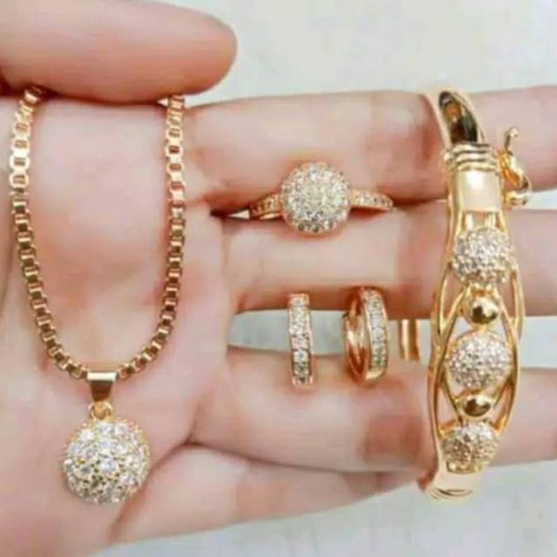 Xuping Set bandul emas 24 k dewasa mewah