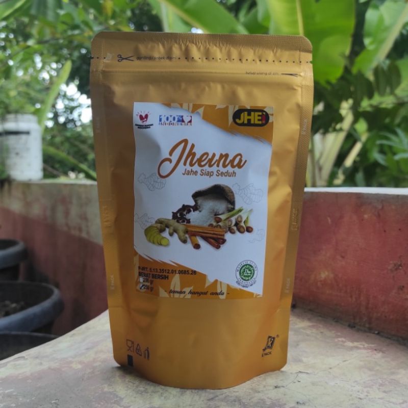 

Jheina Jahe Seduh 225g SEGAR MURAH