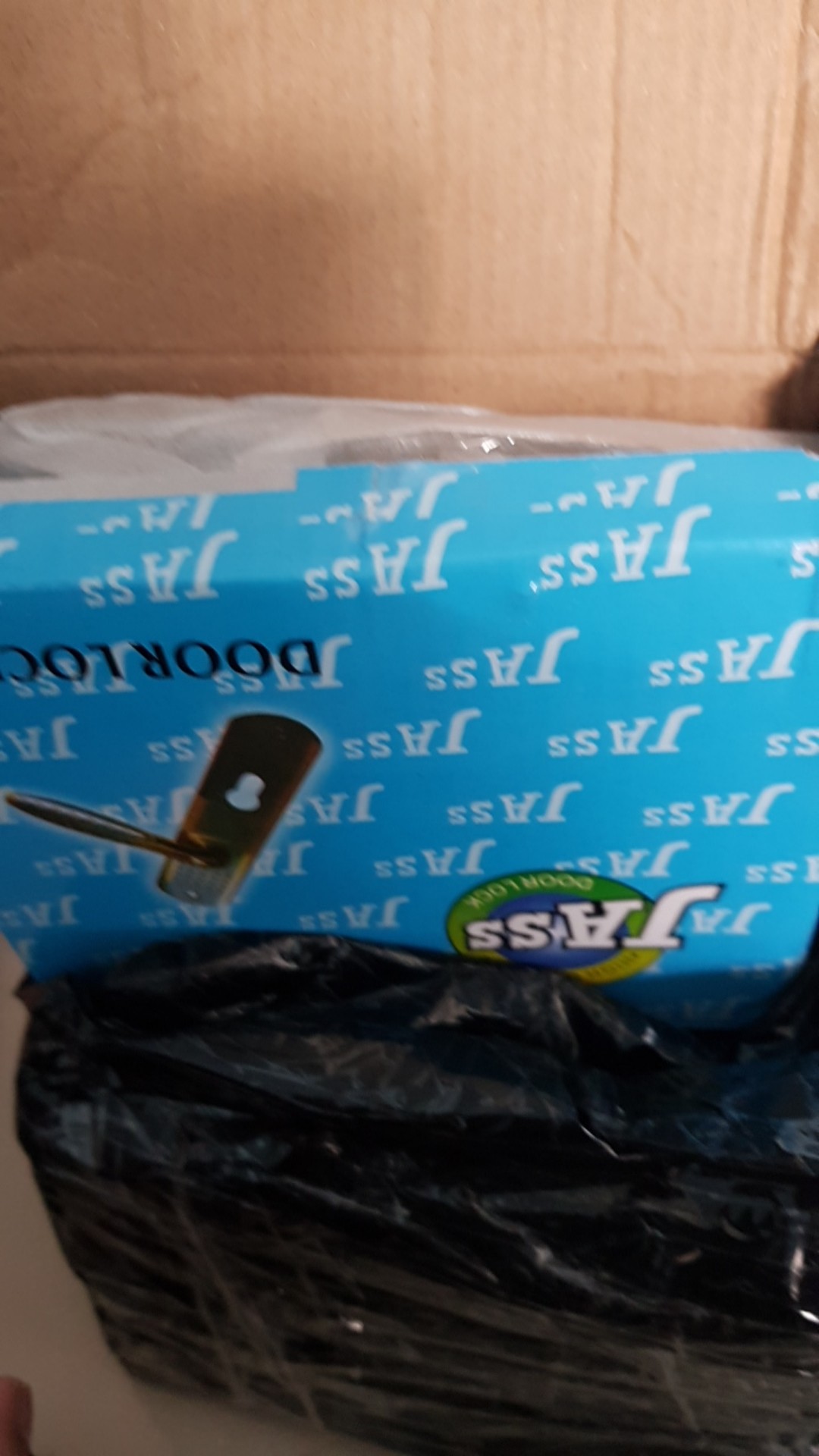 Kunci Pintu Kecil Silinder Premium L Gagang Kotak Rumah L Handle Full Set Netz