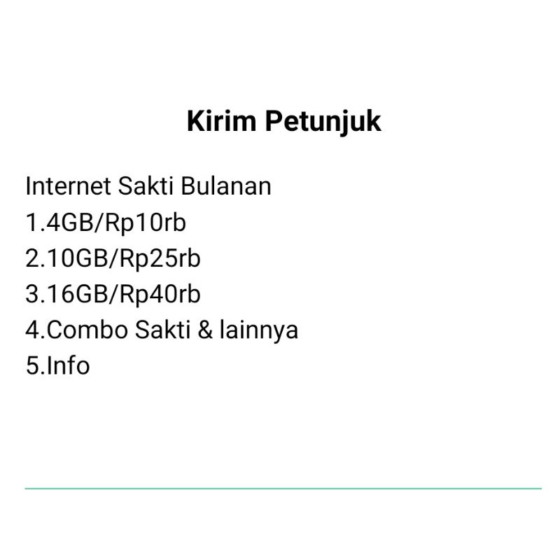 kartu sakti telkomsel 4gb 10.000 dan combo unlimited