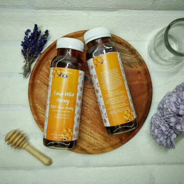 

RAW WILD HONEY (madu hutan liar)