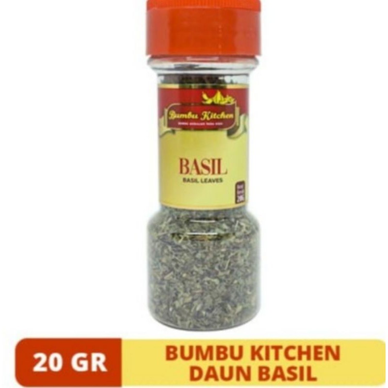 

BUMBU KITCHEN Daun Basil 20 gr Basil Leaves Powder