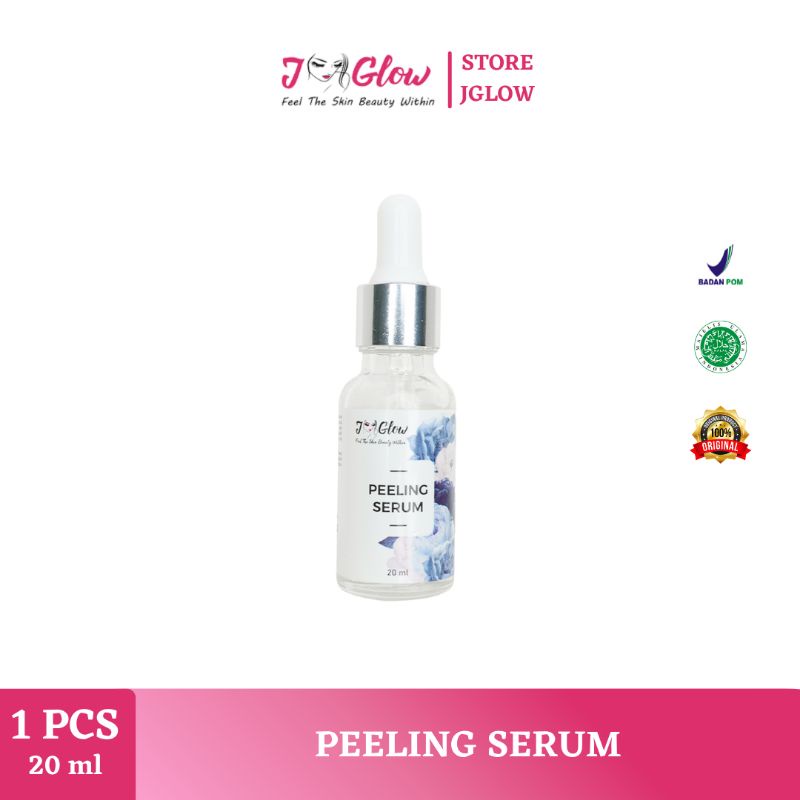 [ESTI KOSMETIK] JGLOW PEELING SPOT EXFOLIATING SERUM SKINCARE PEMUTIH WAJAH FLEK BPOM HALAL
