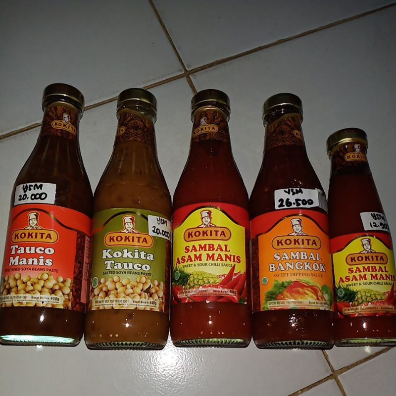 KOKITA TAUCO | TAUCO MANIS | SAMBAL ASAM MANIS | SAMBAL BANGKOK   400G 225G