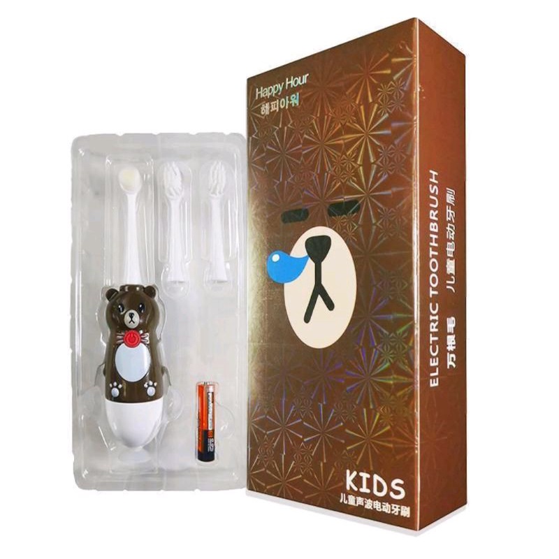 Sikat Gigi Elektrik Anak Sonic (Getar)