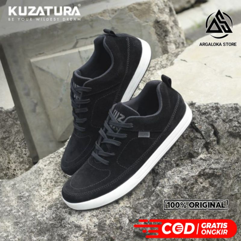 ARGL Sepatu Kasual Pria |Authentic x KZTR| Sepatu Sneakers Pria Casual Suede ORIGINAL