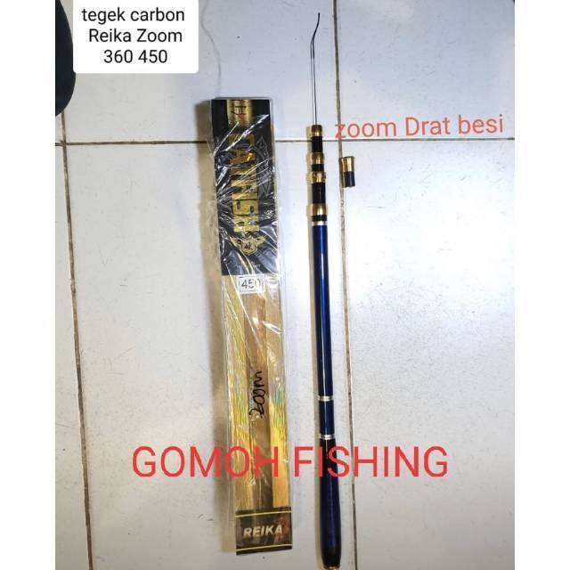 Joran tegek CATFISH REIKA 450 zoom drat tembaga anti karat