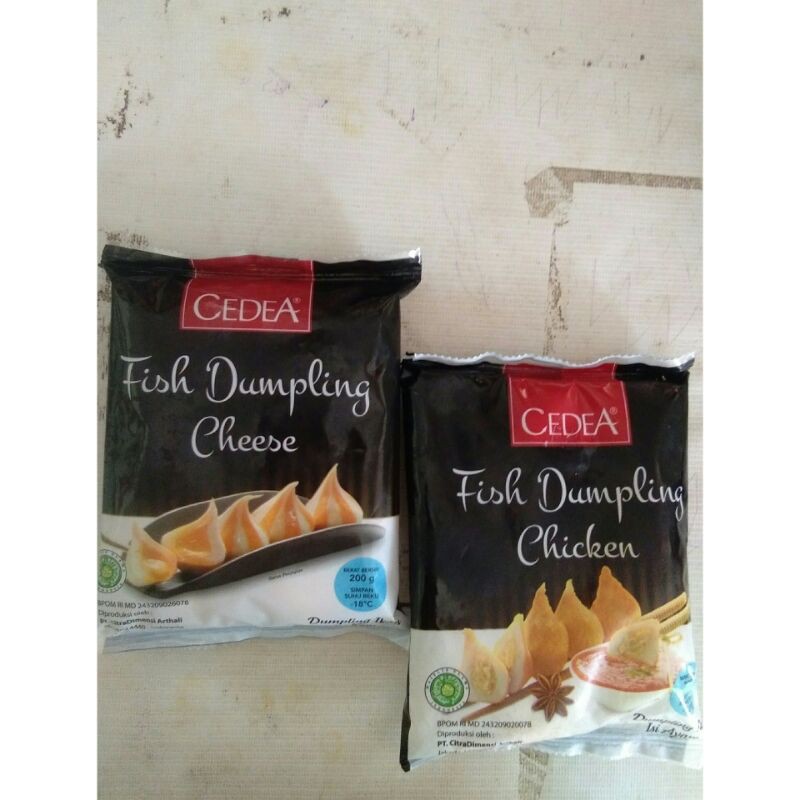 

Cedea Dumpling Cheese/Cedea Dumpling Chicken/200g (Bandung)