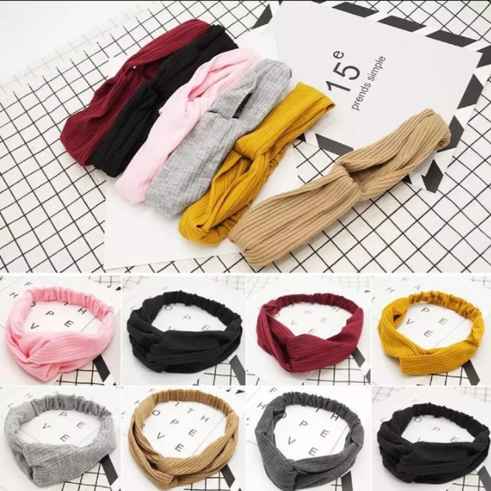 Bandana Korea /ikat kepala wanita