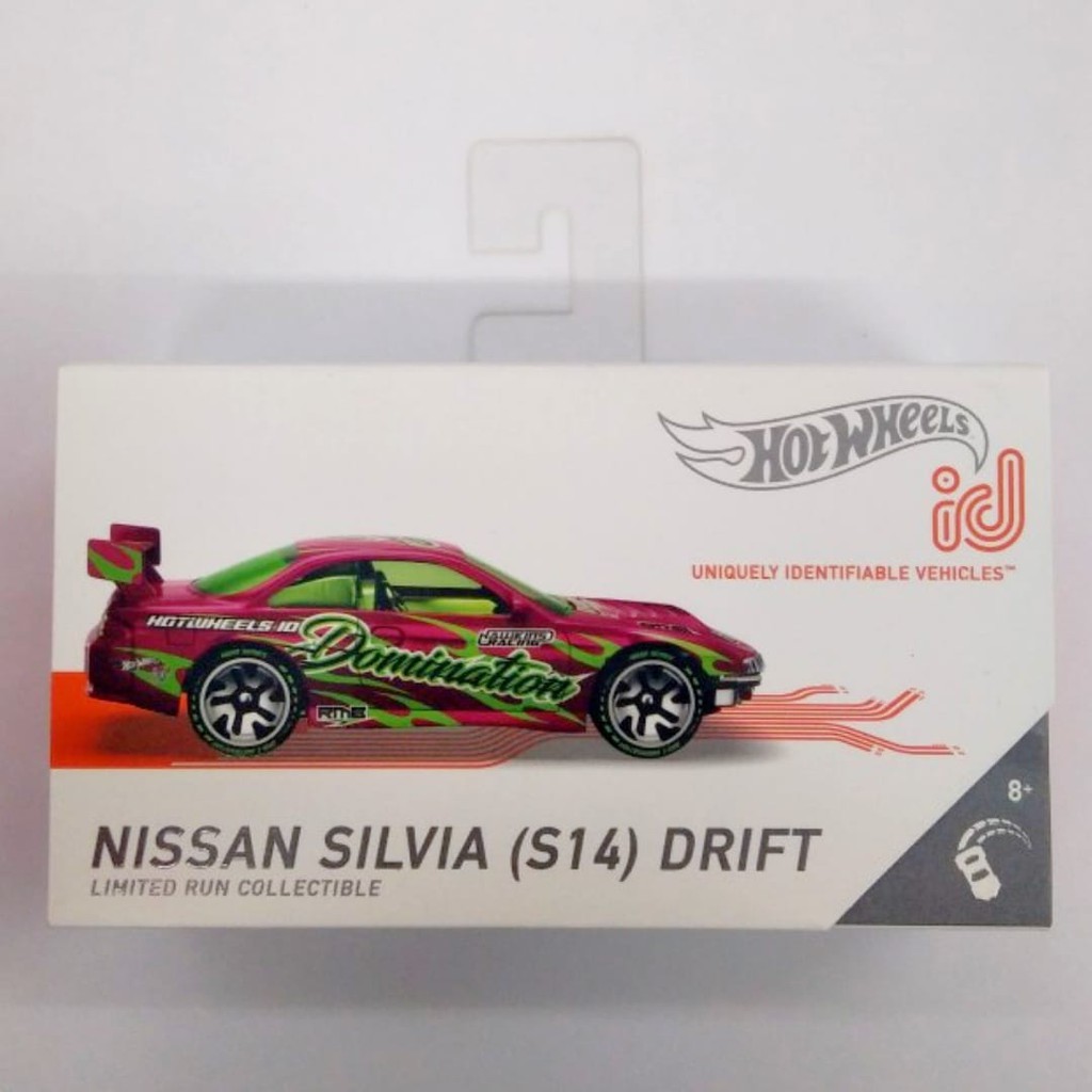 Diecast Hot Wheels NISSAN SILVIA (S14) S14 S 14 DRIFT HW ID Hotwheels Limited Run Collectible