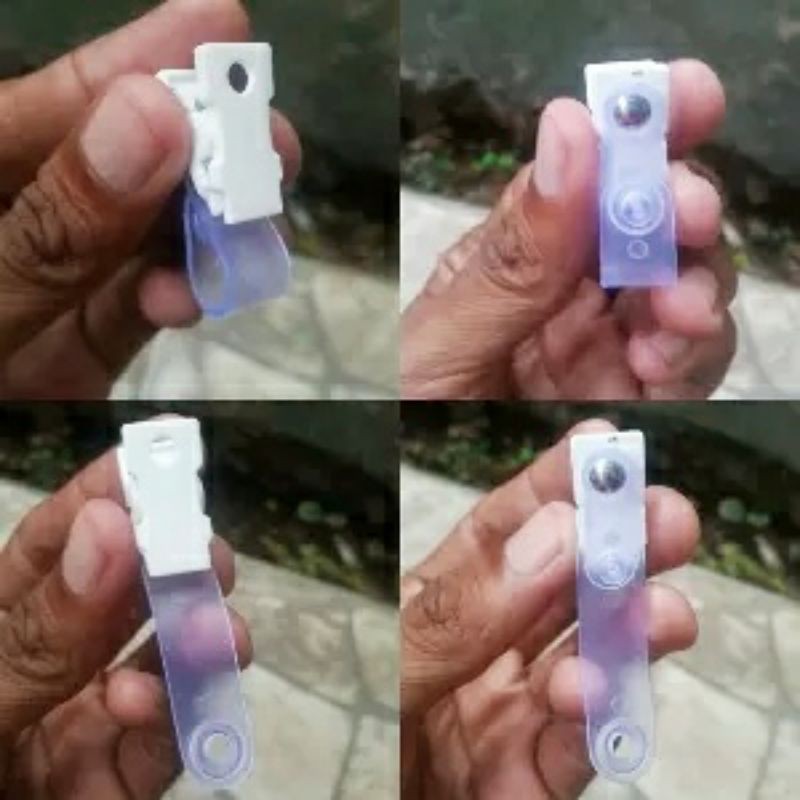 

Jepit penjepit ID Card NameTag putih terlaris