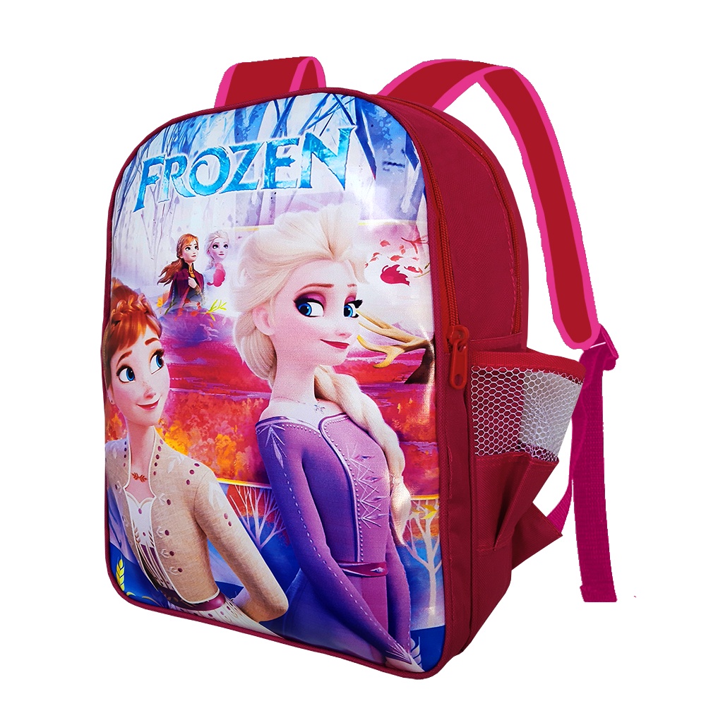 Tas Sekolah Anak Perempuan Murah Ransel Gendong SD Karakter Frozen Elsa Kitty