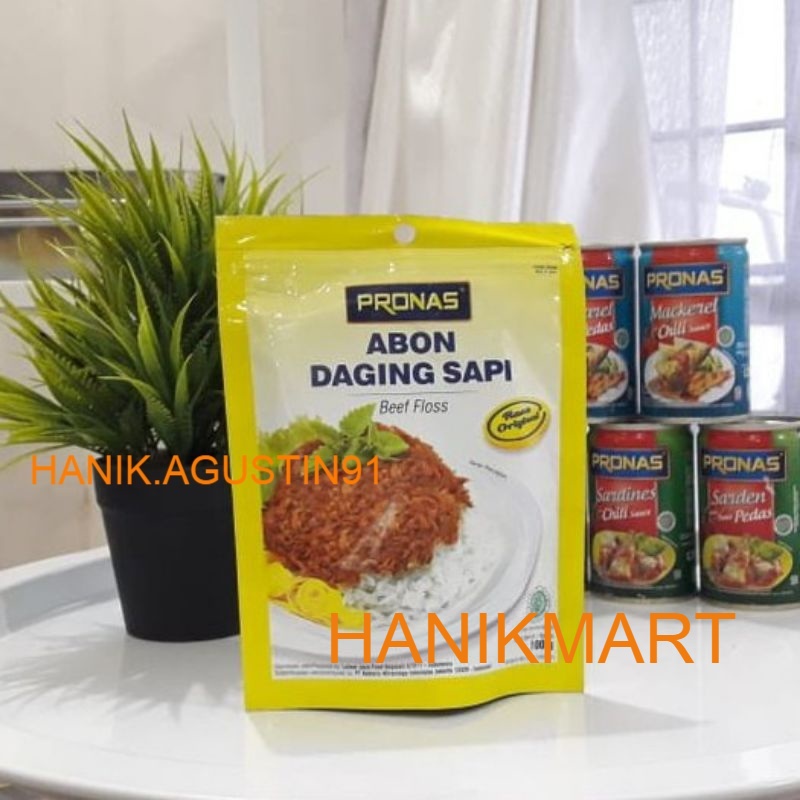 

Pronas Abon Daging Sapi Original Pouch 100gr HM91