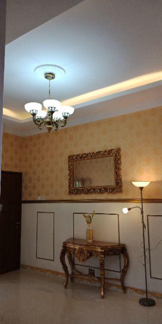 Wallpaper Dinding Klasik Gold Emas Eropa Style Luxury
