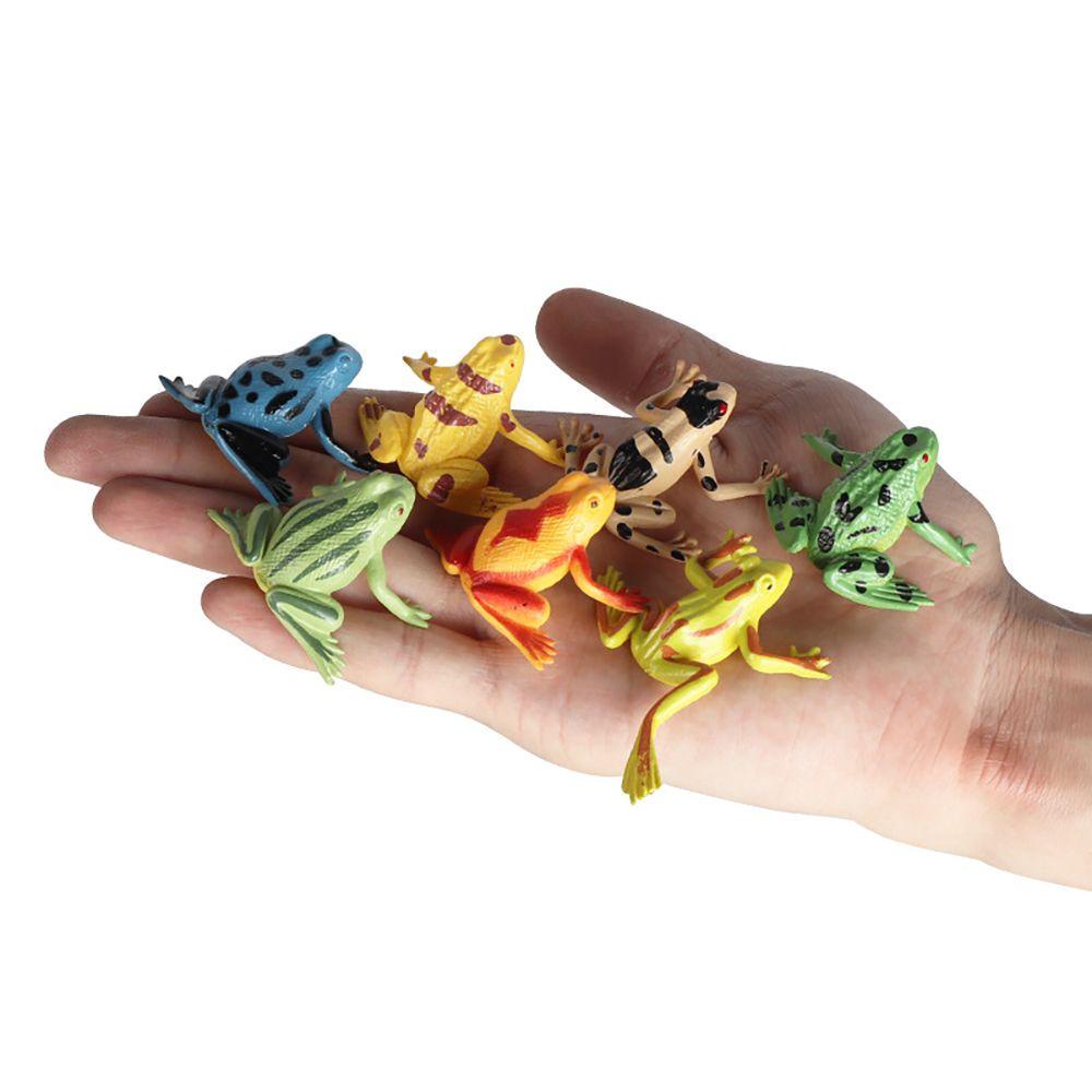 12 Pcs Simulasi Hewan Katak Amfibi Untuk Koleksi