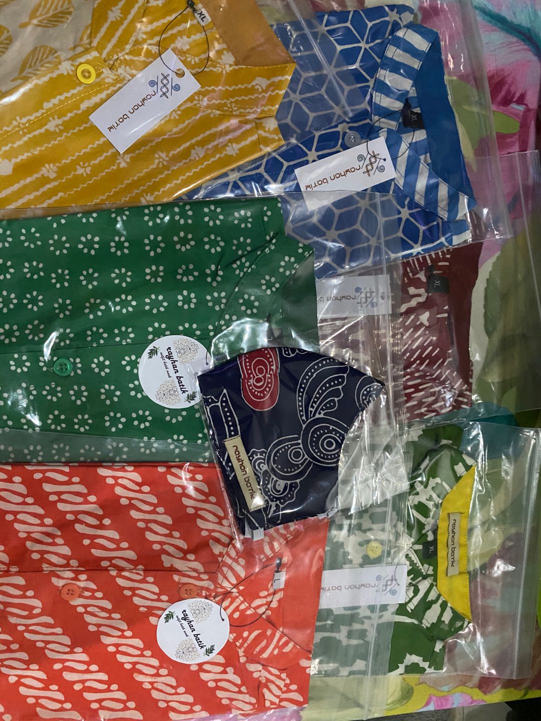 Kemeja Batik Anak Yellow Series By Rayhan Batik