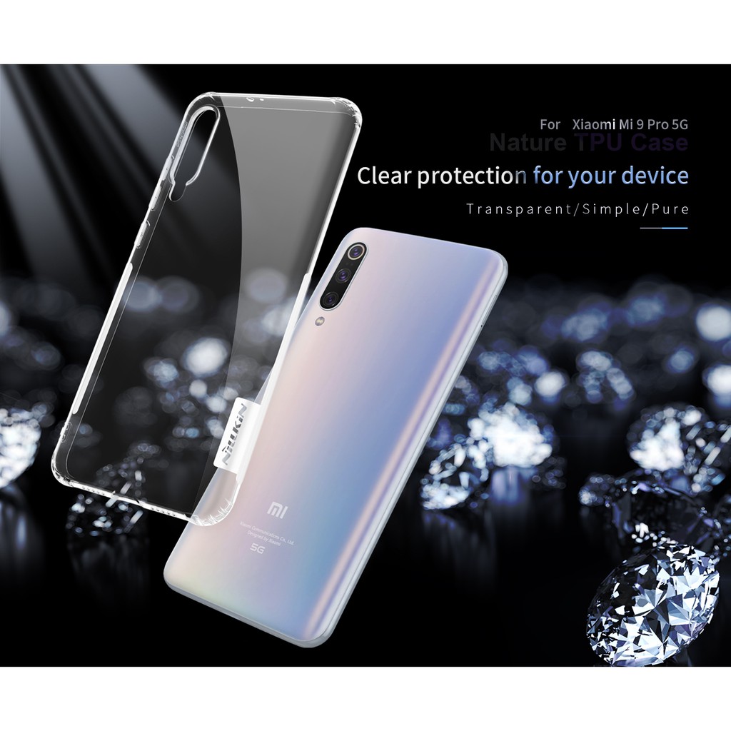 Case XIAOMI Mi 9 Mi9 Pro 5G Softcase Transparan TPU Original