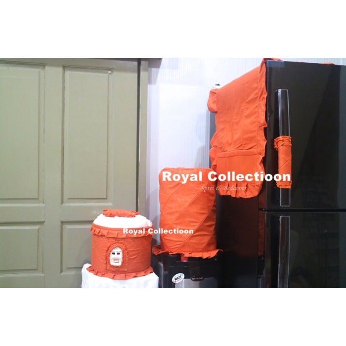 Sarung Galon - Set Sarung Galon Dunhill Orange